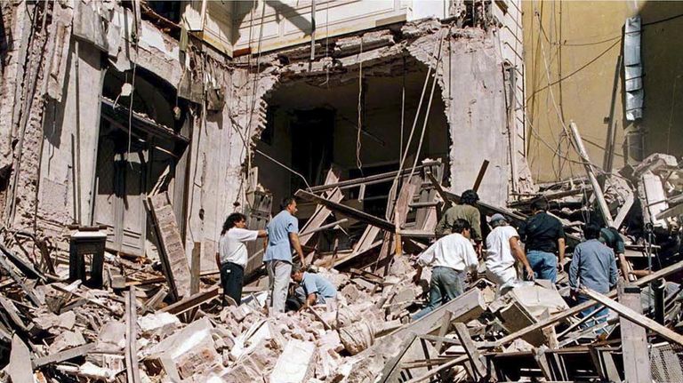  explosión en Embajada de Israel 20220316
