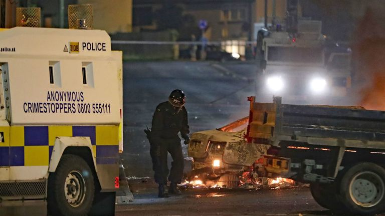 Graves incidentes en Irlanda del Norte.