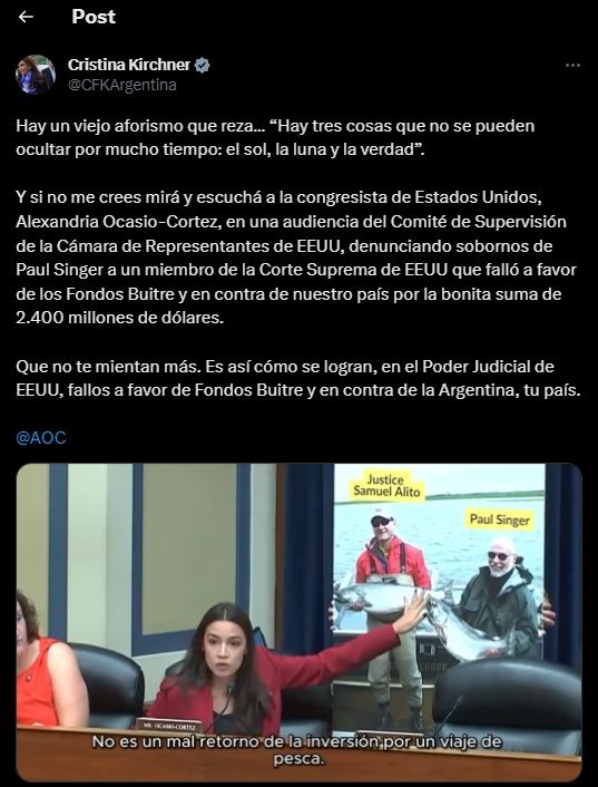 Cristina Kirchner