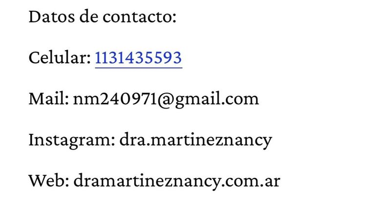 Dra. Nancy Martínez: “Los 1.000 días de oro”