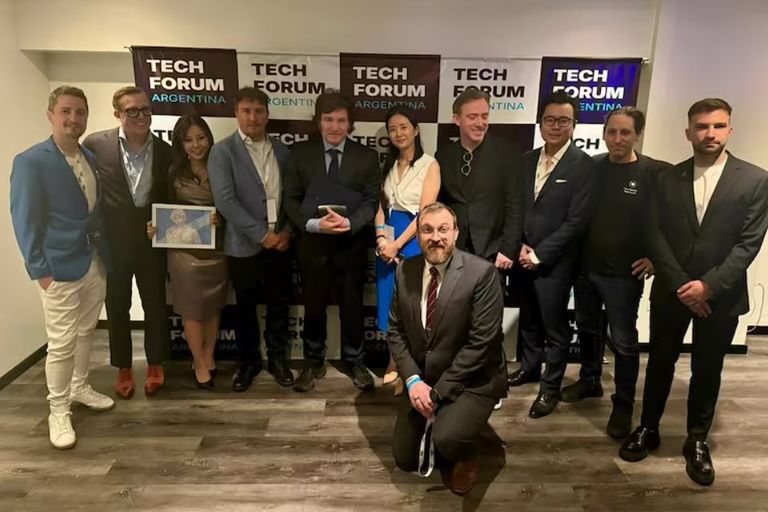 Milei en el Argentina Tech Forum