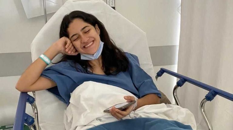 Camila, la joven colombiana que vive sin estómago