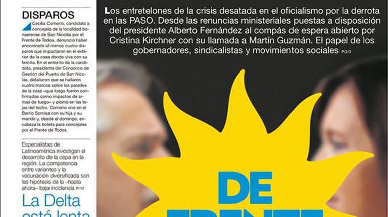 Portada Página 12 20210916