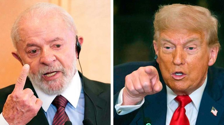 Lula Da Silva y Donald Trump