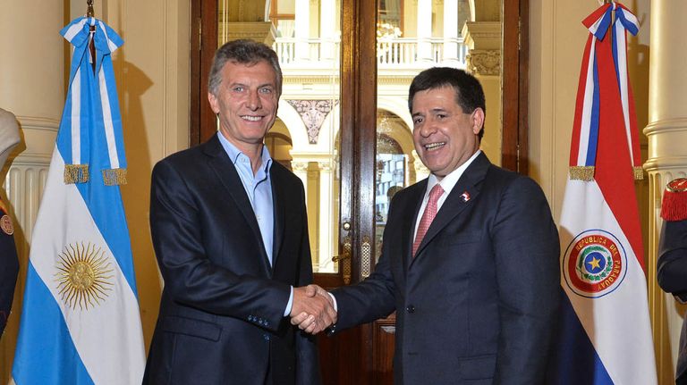 Macri se reúne con Horacio Cartes en Paraguay 20200713