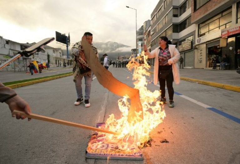 Paro nacional en Ecuador