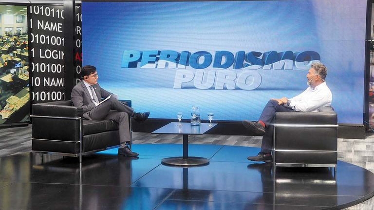 Teddy Karagozian, en la entrevista con Jorge Fontevecchia.