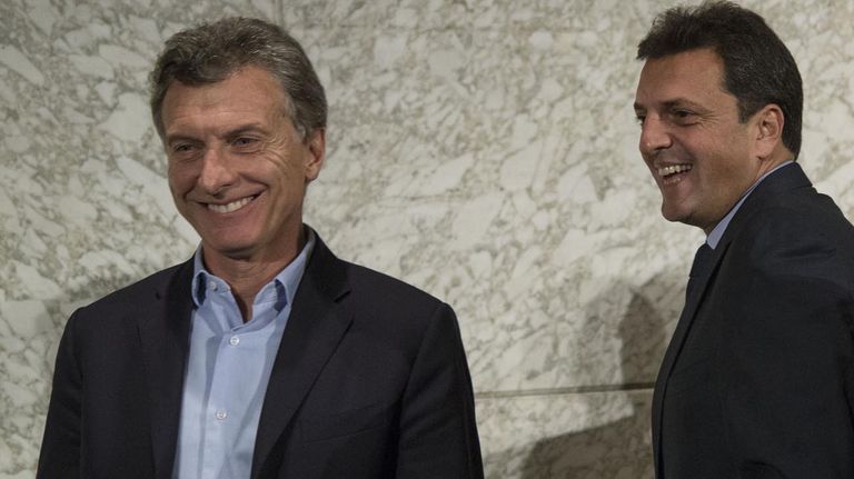 Sergio Massa y Mauricio Macri