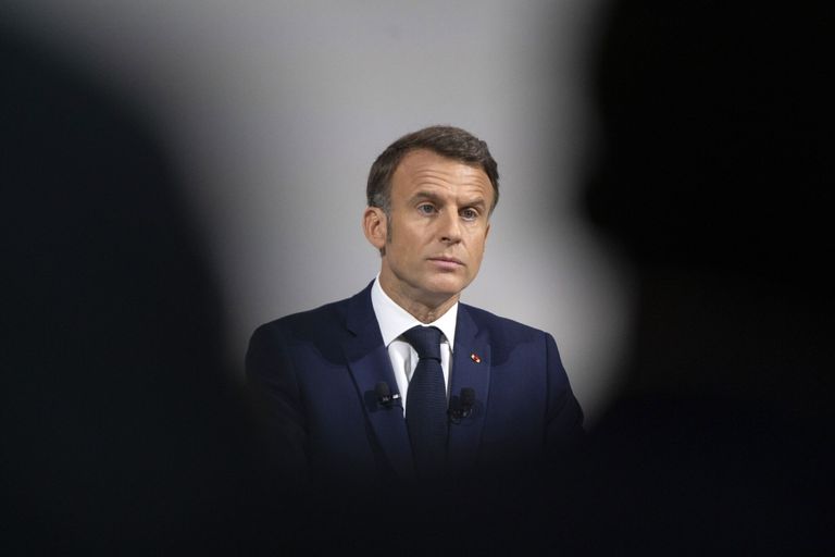 France's President Emmanuel Macron News Conference