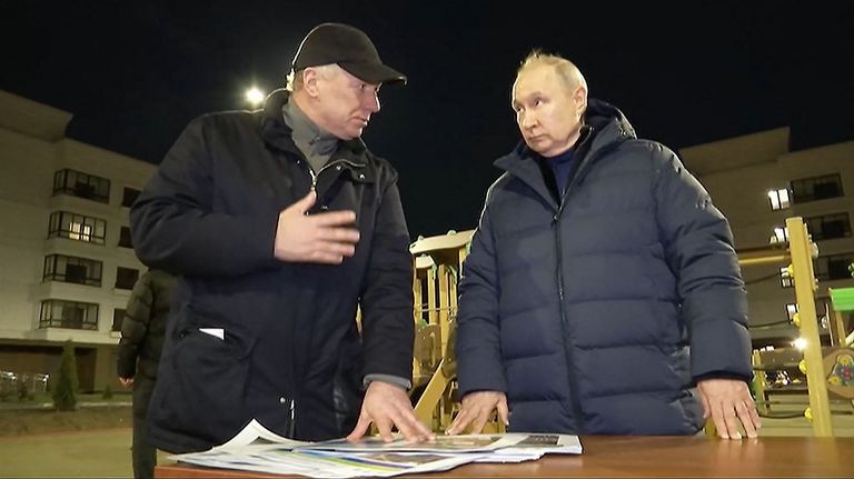 Viaje de Putin a Mariupol