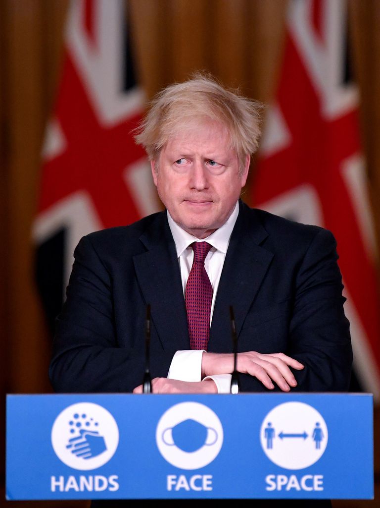 Boris Johnson, primer ministro británico.