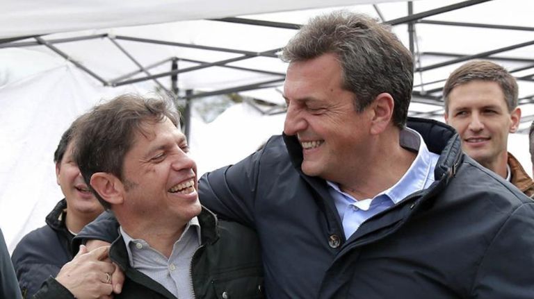 Axel Kicillof y Sergio Massa