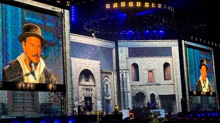Show de Arjona en Córdoba, escenario