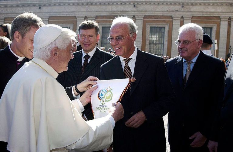 Ratzinger y Beckenbauer