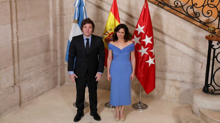 Javier Milei y Isabel Díaz Ayuso 20240621