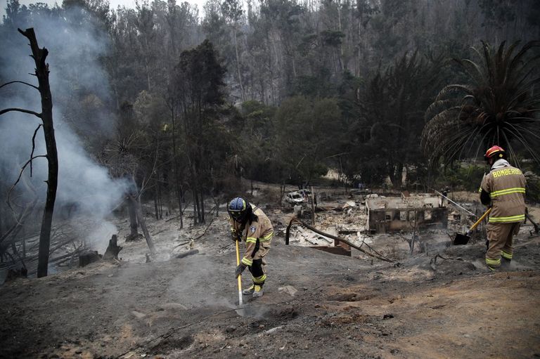 incendios chile