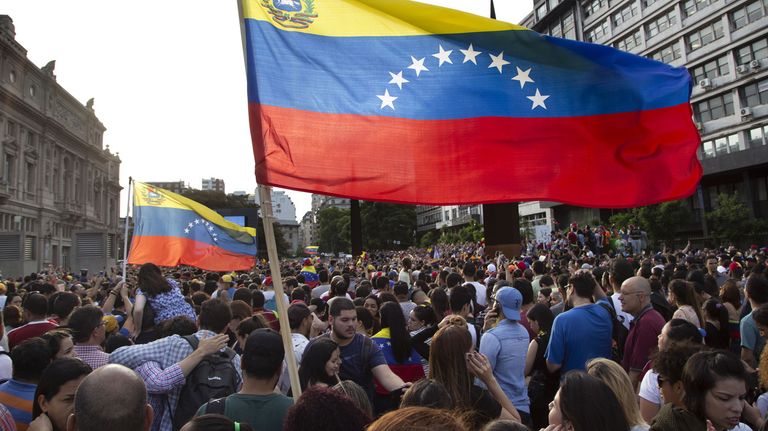 20190123 Protestas por Venezuela en Buenos Aires
