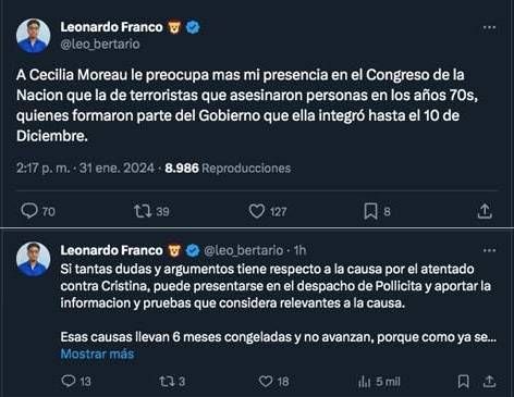 Mensaje de Leonardo Sosa