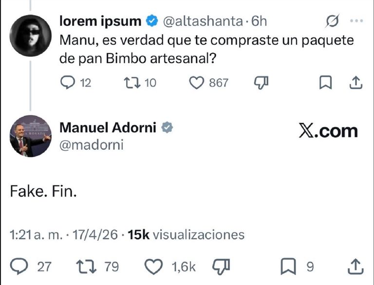Manuel Adorni