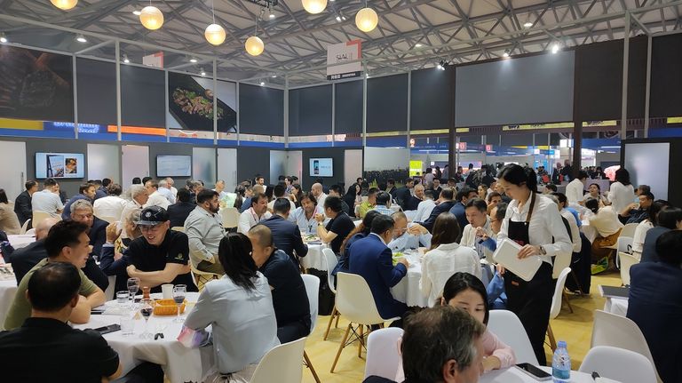 Stand del IPCVA en SIAL China