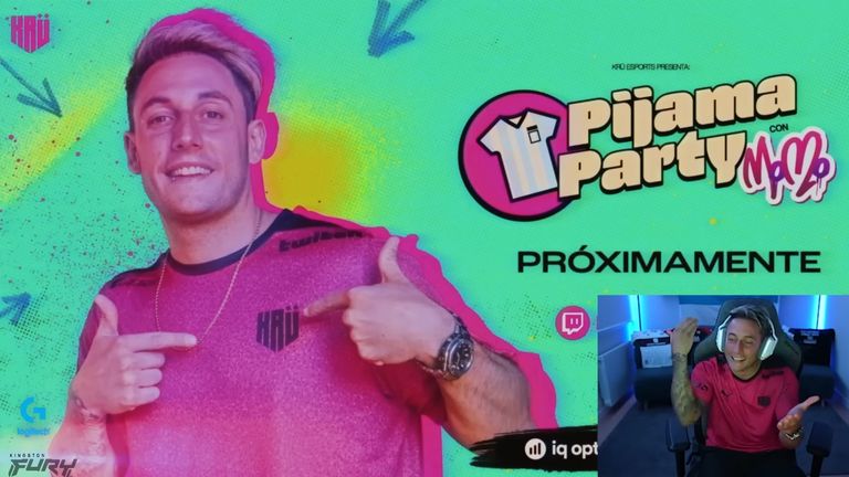 Momo Benavidez se sumó como creador de contenido a KRÜ Esports