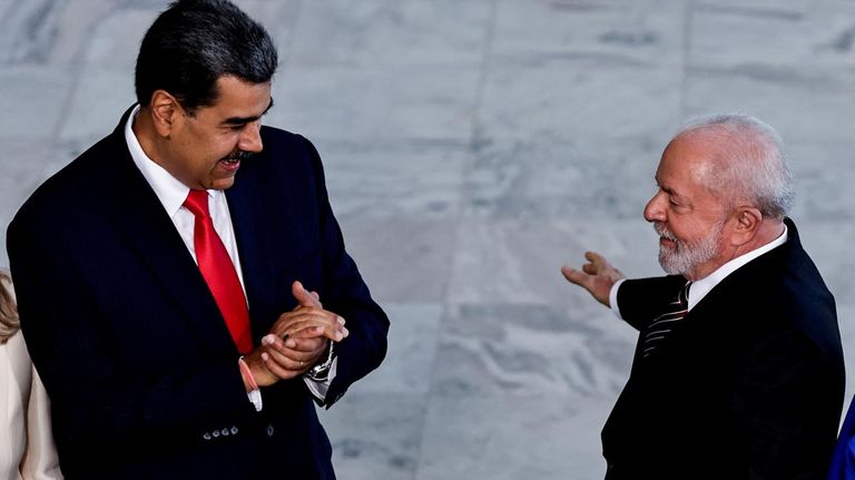 Luiz Inácio Lula da Silva y Nicolás Maduro, en una imagen de archivo