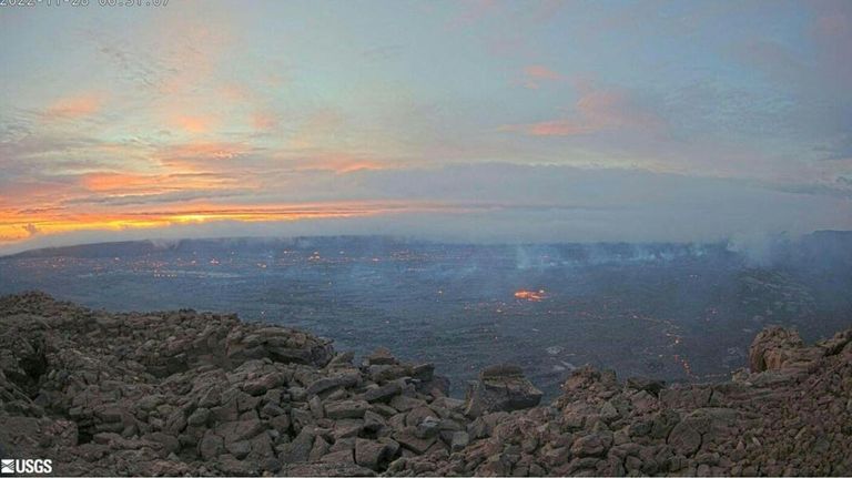 Volcán Mauna Loa de Hawai
