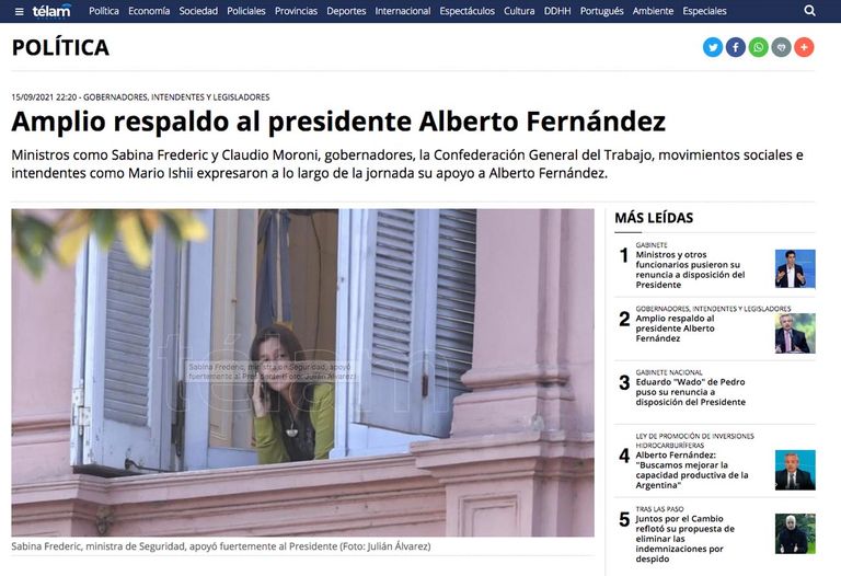 Asunto Alberto Fernández 20210916