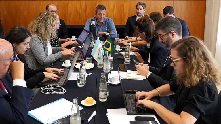 Sergio Massa en Brasil