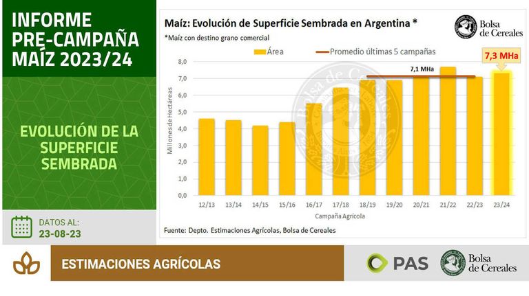 Campaña de maíz 2023/24