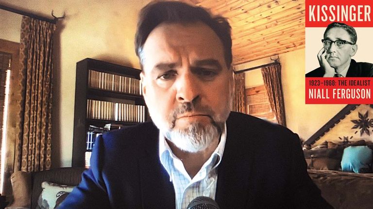 Niall Ferguson, en la entrevista con Jorge Fontevecchia.