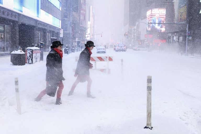 Supertormenta invernal en Estados Unidos