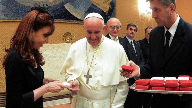 El Papa Francisco recibe a la presidenta Cristina Kirchner 20230711