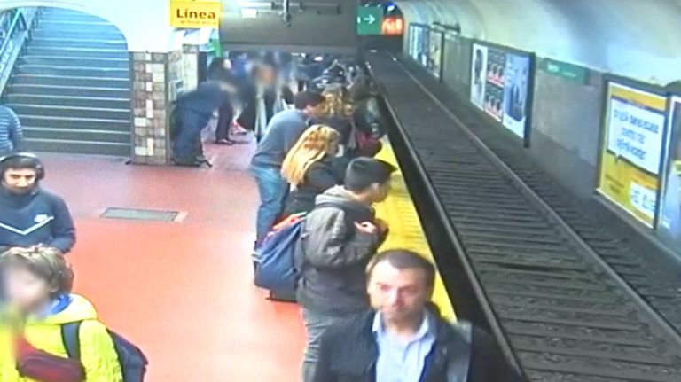 incidente subte linea d