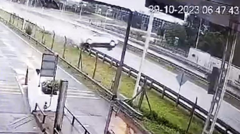 Accidente de tránsito en Autopista del Oeste