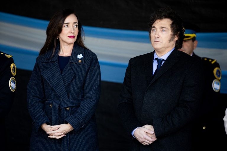Victoria Villarruel y Javier Milei