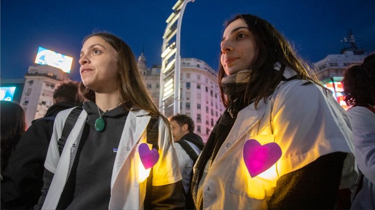 Marcha de velas hospital Garrahan 20250602
