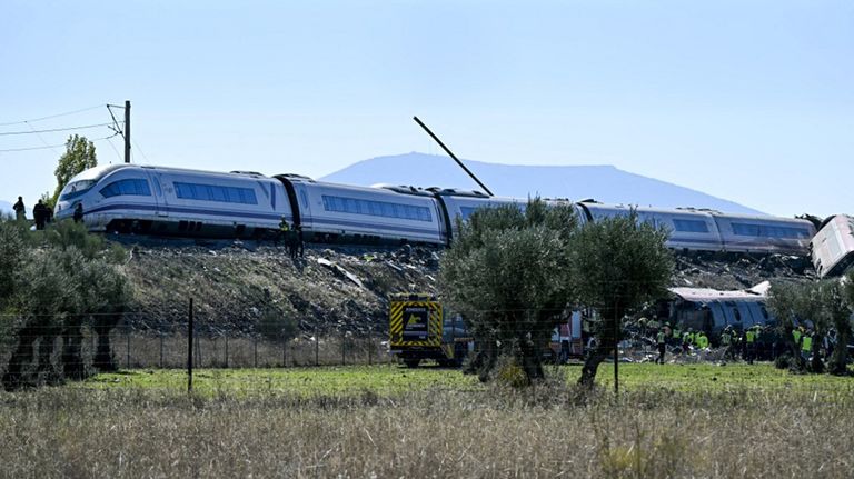 Choque de trenes en España