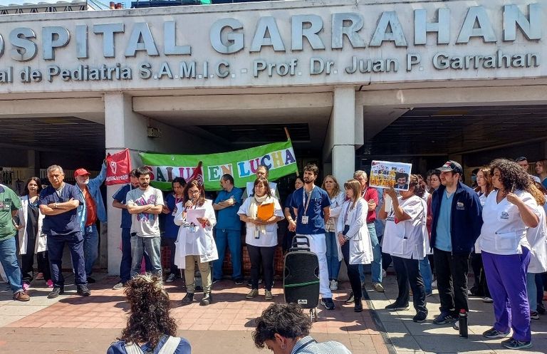 Conflicto en el Htal Garrahan