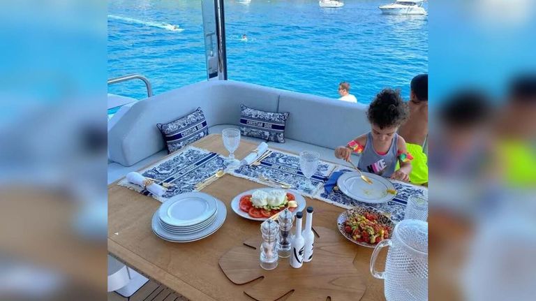 Yate de Cristiano Ronaldo y Georgina Rodrigues