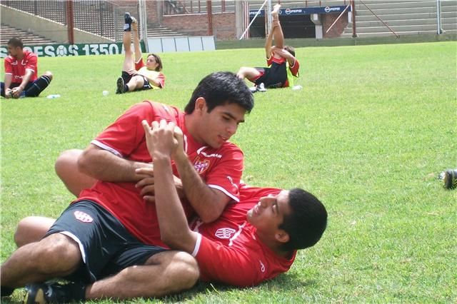 Wanchope y Silvio Romero
