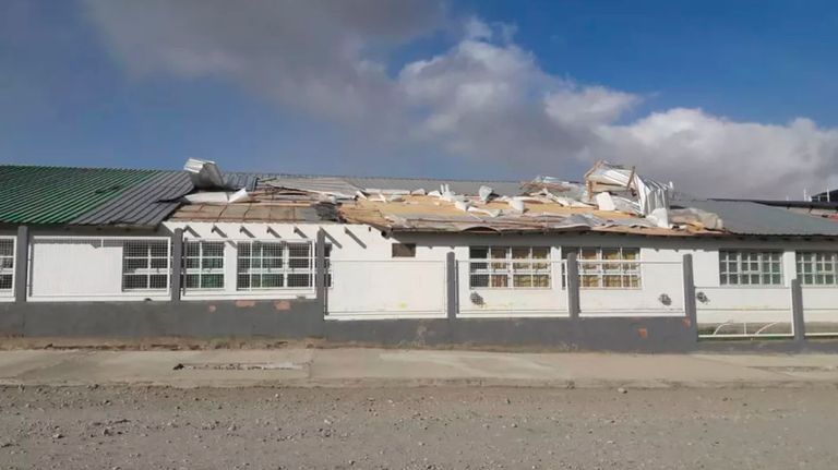 fuerte temporal de viento en el sur 20211025