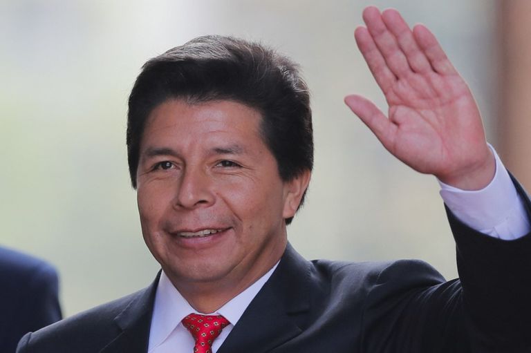 Pedro Castillo, presidente de Perú