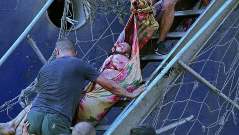 Explosión en Beirut