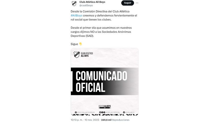 Clubes de Fútbol contra las SAD