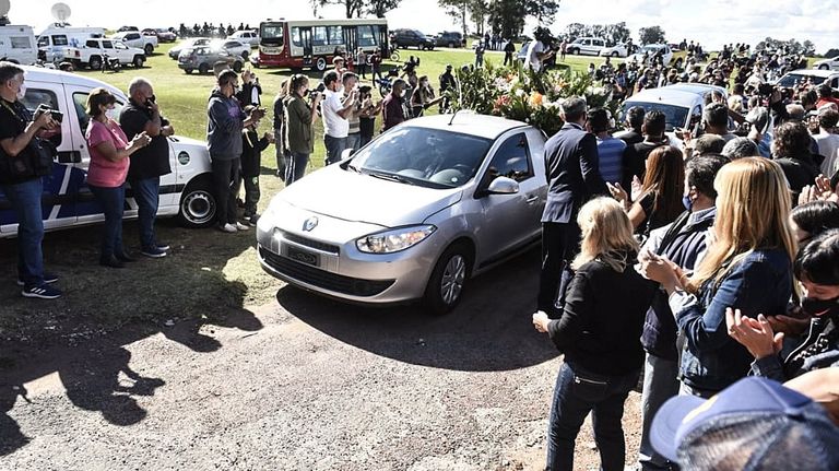 Despedida al ministro de Transporte Mario Meoni en Junín