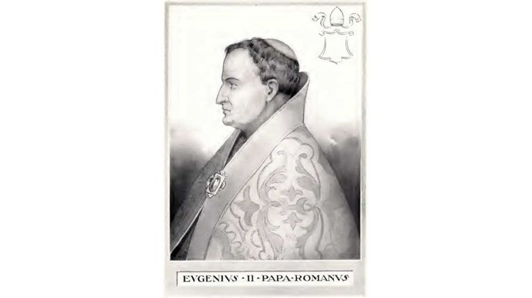 Eugenio II, Inocencio XIII y Robert Prevost León XIV 20250509