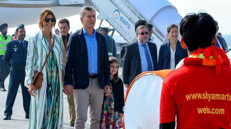 Macri visita La India 20190218