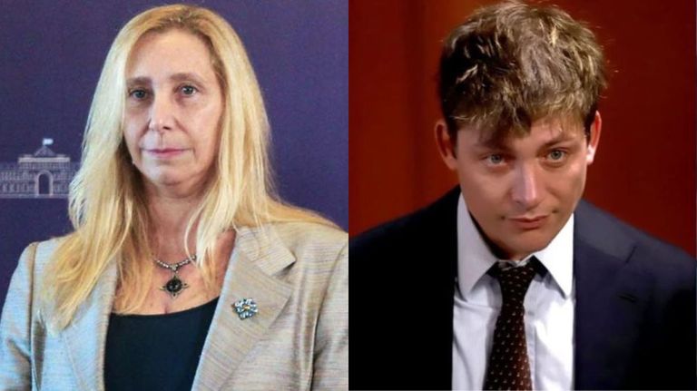 Karina Milei y Santiago Caputo