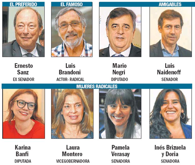Posibles vices de Macri